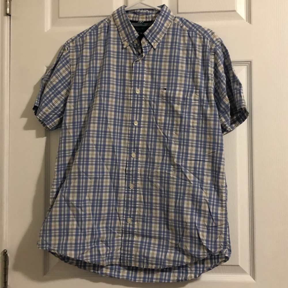 Tommy Hilfiger Plaid Button Down